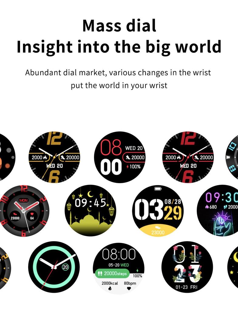 ZL02 Smart Sports Watch: Heart Rate, Blood Pressure, Sleep Monitoring, Bluetooth Calls, Remote Photography, IP67 Waterproof