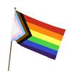 Lesbian Gay Bisexual Transgender Pride Flags and Banners Small Rainbow Flag Big