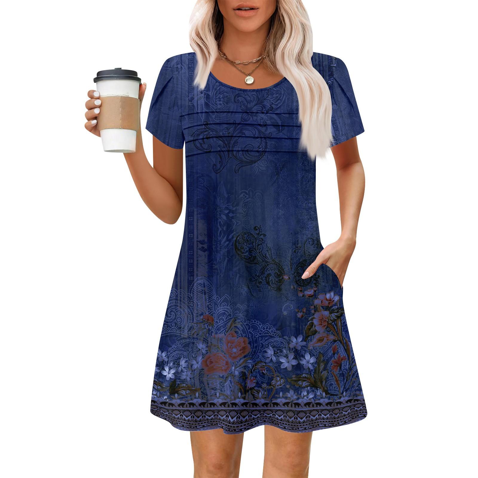 

Женские летние повседневные лепестковые узкие полосатые плиссированные однотонные платья L темно-фиолетового