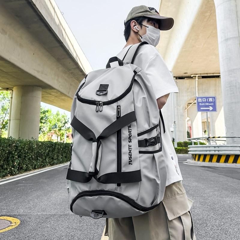 Unisex Large Capacity Sports Gym Bag Man Women Fitness Backpack Waterproof Multi-Functional Travel Pack Sports Shoulder Bags