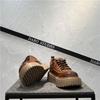 Casual shoes new lightweight lace-up low-top shoes trendy platform shoes old black board shoes bc