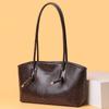 Fashionable Ladies' Bag, Soft Leather Tote Bag, Single-shoulder Hand-carry Small Bag