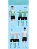 Children's and Men's Football Team Kit - Short Sleeve Sports Jersey and Training Set