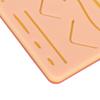 Medical Training Skin Model Lightweight Portable Simulation Silicone Suture Practice Pad for Student Nurses