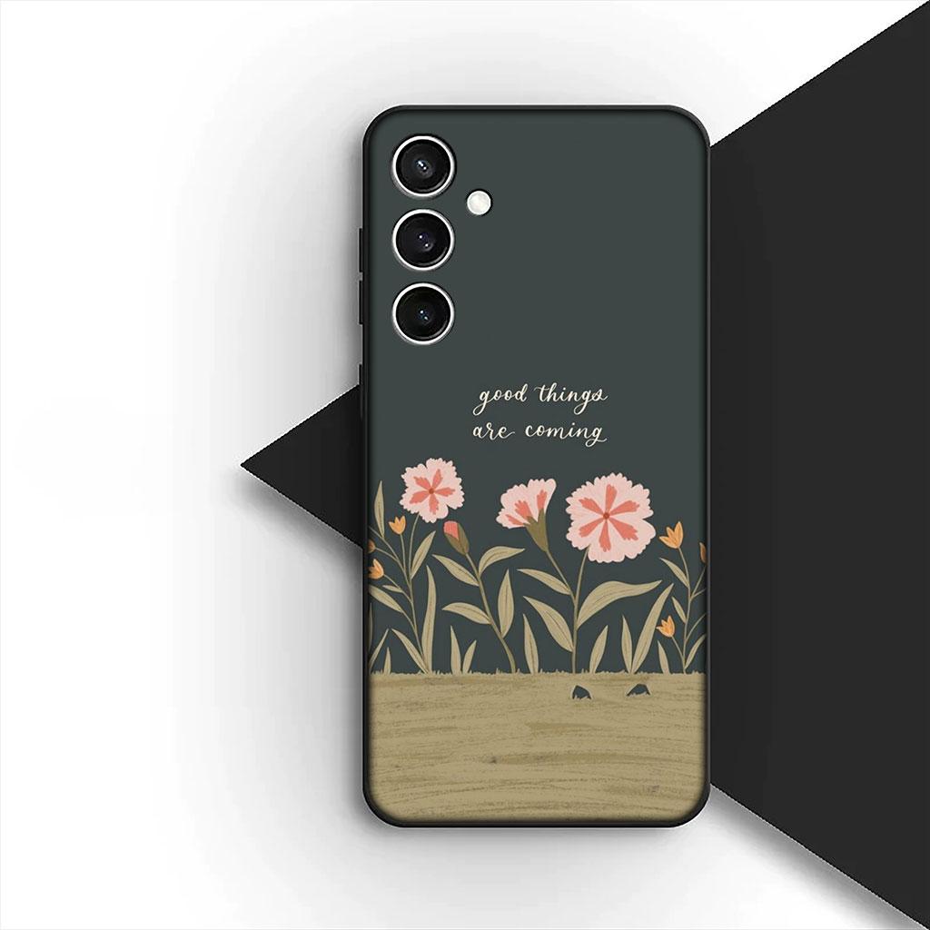 Bible Verse Christian Jehovah God Phone Cover Case for Samsung Galaxy S25 S24 S23 FE Ultra Plus S7 Edge S25+ S23+ A56 5G Casing