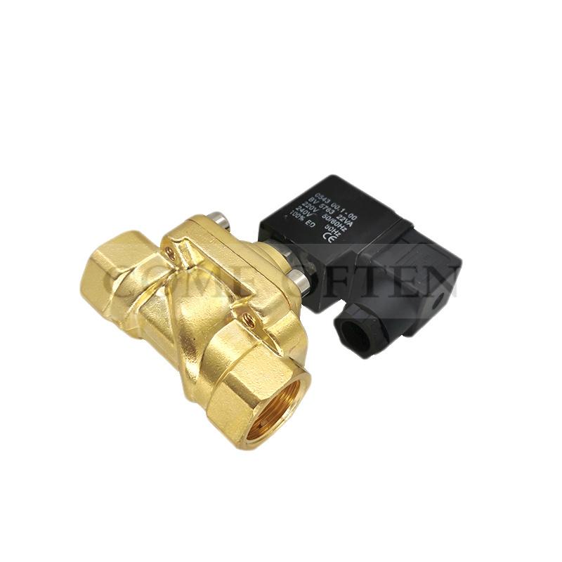 50Bar G1/2 G3/4"High Pressure Solenoid Valve KX55015 Injection Molding Machine Valve Fittings  Solenoid Valve 110VAC 220V 24V NC