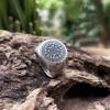 Trendy Fashion Fancy Titanium Steel Ring Men Retro Style Punk Fashion Cool Popular Brand Trendy Punk Food Tail Ring