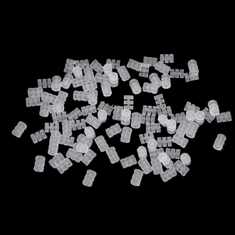 100pcs Resilients Silicones O Rings for Bike Cable Protecting Features Easyly Application and Weather Resistance