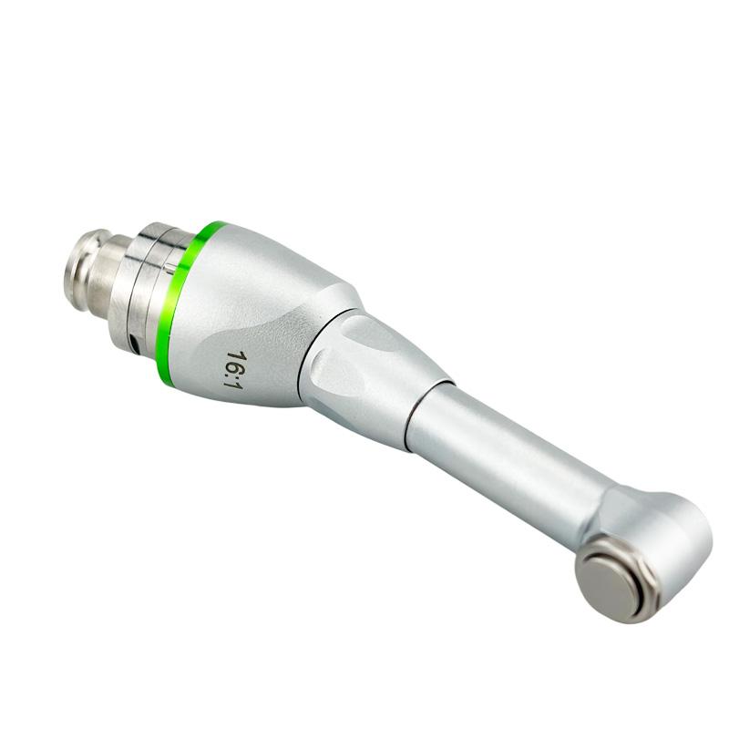 Zahnärztliche elektrische Drucktaste 16:1 Reduktions-Winkelstück-Kopf für endodontische Behandlung Endo-Motor