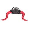 Red Costume Cosplay Ox Horn Headband Unique Funny Halloween Party Horn Hair Hoop Props Hair Accessories