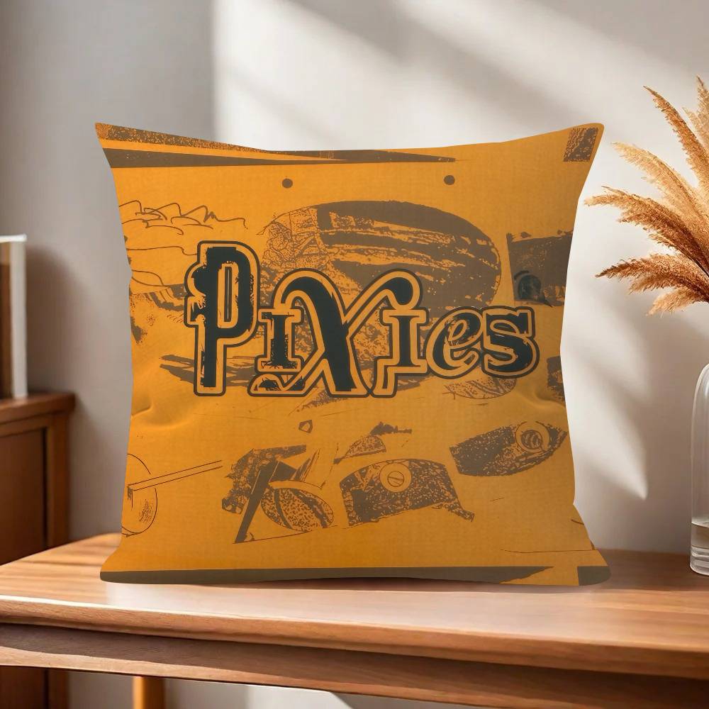 Rock Band PPixies Doolittle   Personalized picture text home decorative pillows Household Gifts xcm