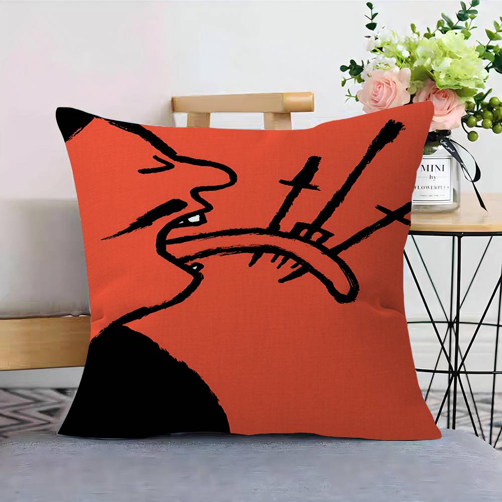 JJean Art Jullien Personalized Pillow Cover Kids Bedroom Wild Party Decor Pillowcase Kid Birthday Shower Gift