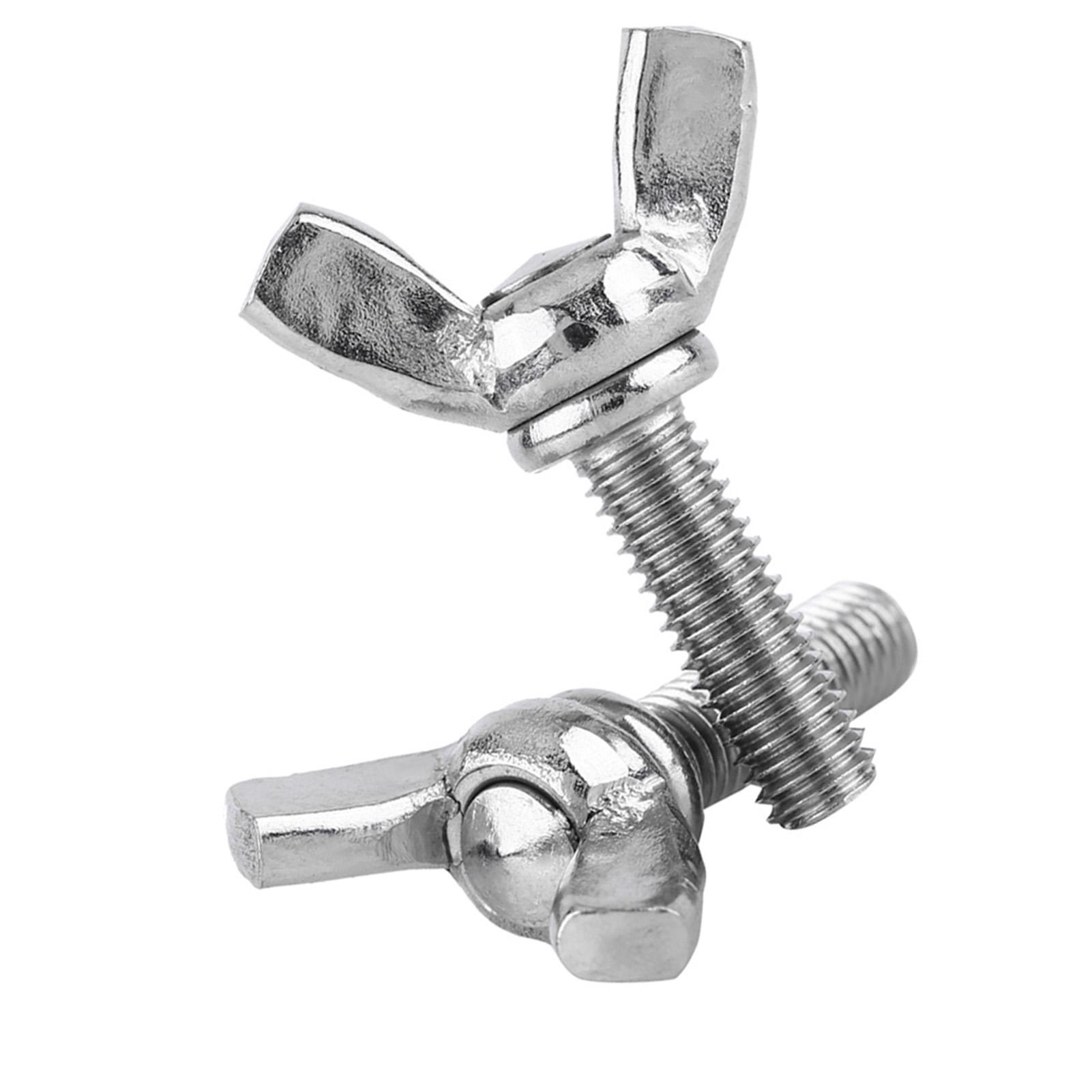 

5pcs Bag 304 Stainless Steel Wing Butterfly Screws Bolts Machine Repair Accessory(M5 * 20mm)