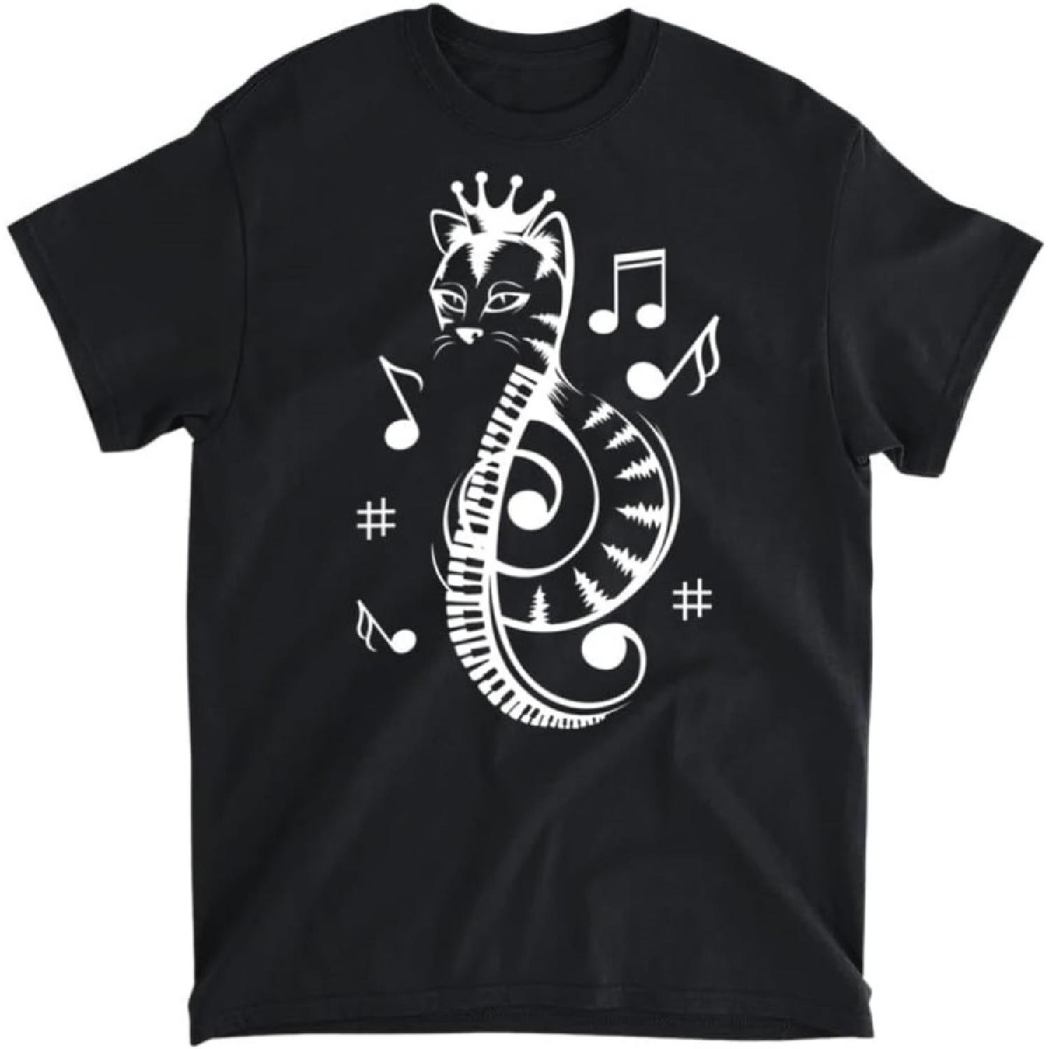 

Musical Cat Lovers Gift - Broadway Theatre Musician Pianist T-Shirt, Tank Top, Long Sleeve Shirt, Sweatshirt, Hoodie Men Women Kids Made in Canada XXXXXL різнокольоровий