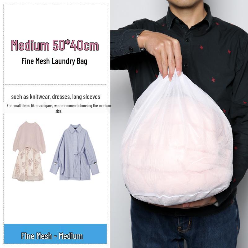 Large Protective Mesh Laundry Bag for Delicates & Thick Items