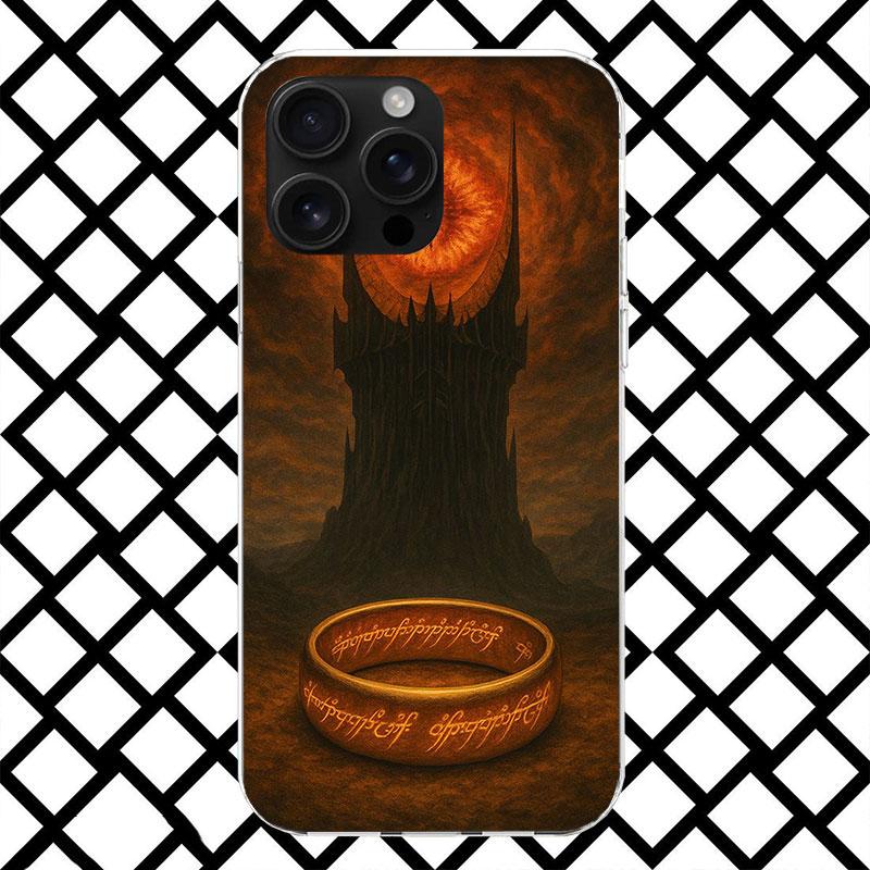 The L-Lord of The R-Rings Phone Case for iPhone 17 Air 16 16E 15 14 Plus 13 Mini 12 11 Pro Max 7 8 + SE 2020 Soft Cover Fundas 1