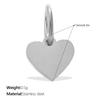 Vintage Fashion Diy Smiley Face Love Coconut Tree Pendant Stainless Steel Gold-Plated Various Jewelry Accessories