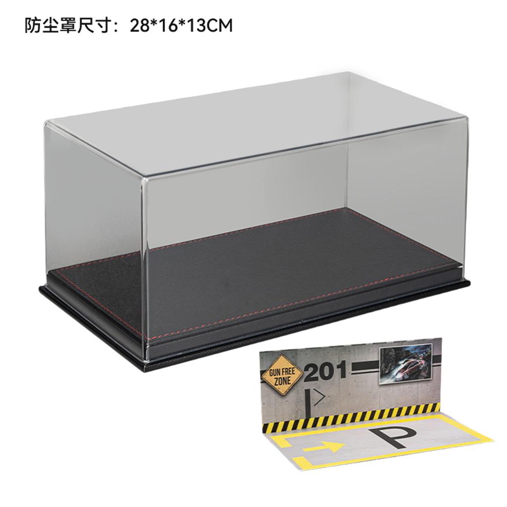 1:24 1:32 Scale Lighting Parking Lot Assembly Toy Diecast Alloy Model Car Garage DIY Scene Collection Display Toy Children Gift