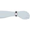 Orologio SEIKO DOLCE quarzo vetro zaffiro rivestimento antiriflesso impermeabile per la vita quotidiana SACM171 da uomo differenza annuale quadrante argentato cinturino in pelle