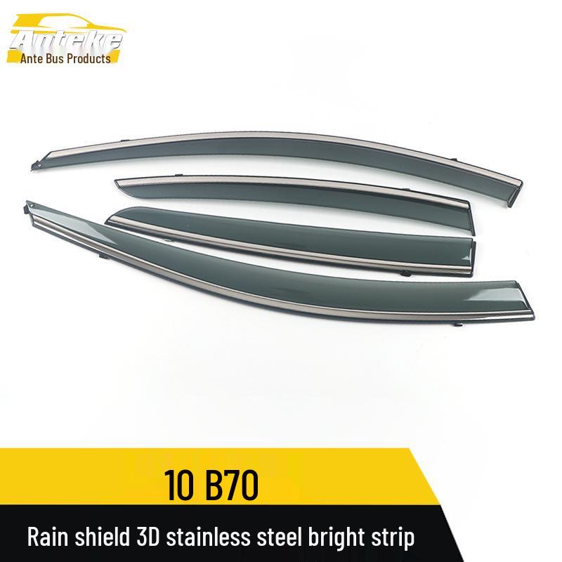 Pentium 10 B70 3D Stainless Steel Rain Deflector Trim