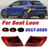 For Seat Leon 2017 2018 2019 2020 Rear Tail Light Assembly Warning Brake Lamp Turning Signal Lamp Car Tail Light Driving Light