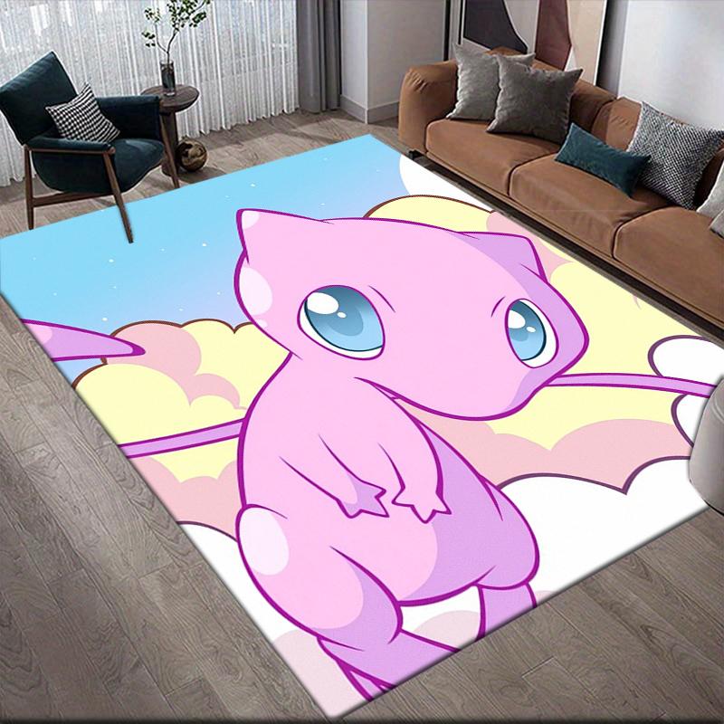 

Mew Cartoon Area Rug, Pokemon Fan Soft Carpet, Ideal Gift.chl 60x90cm