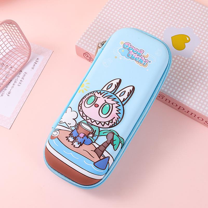 3D Stationery Case Student Pencil Case Boy Girl Cartoon Large Capacity Pencil Case Student Gift