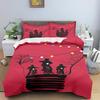 SStranger Things-3D Cartoon Duvet Cover Soft Skin-Friendly Breathable Bedding Set with Zipper for Kids Boys Girls Bedroom Decor