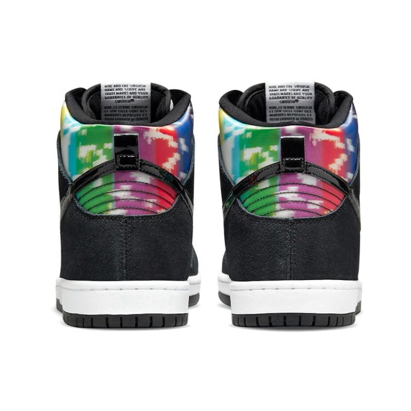 Nike Sb Dunk High 'TV Signal' Skateboard Shoes CZ2253-100