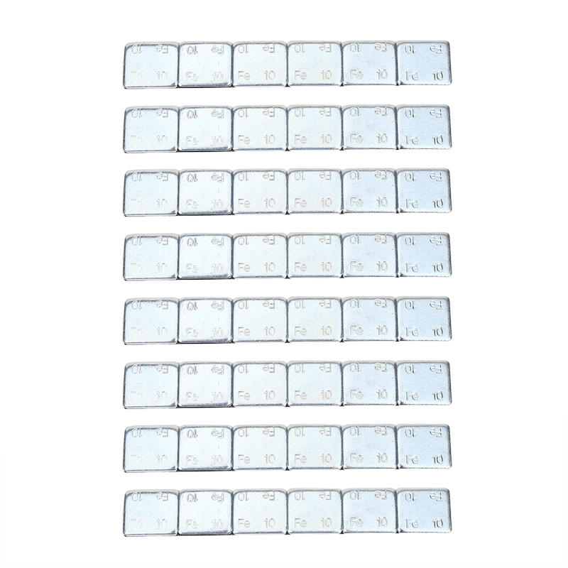 8pcs/set Iron Wheel Balance Weight Tire Adhesive Tyre Balancer Wheel Block For Car Motorcycle/bike RC Boat Aircraft
