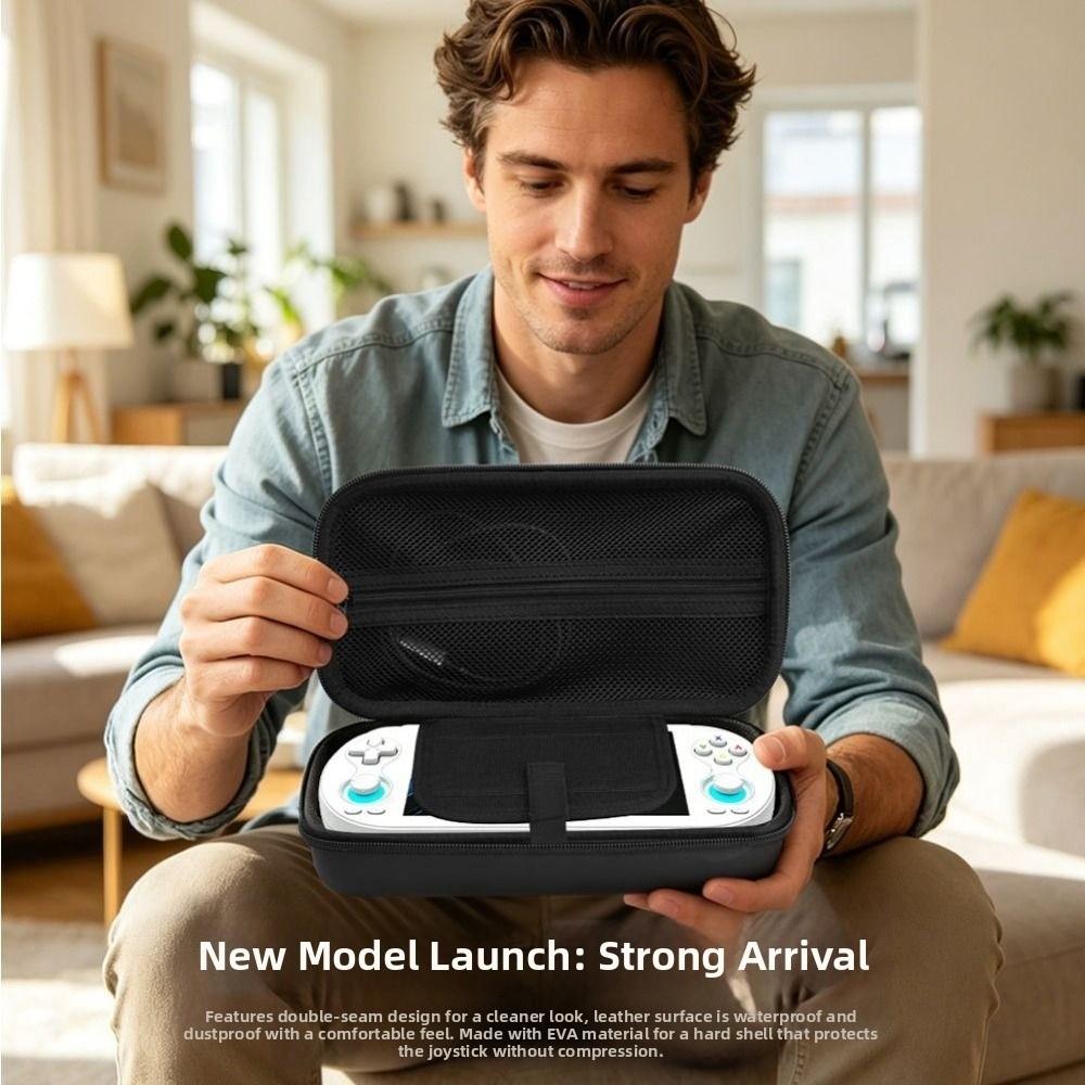 New PU Carrying Case Portable Shockproof Storage Bag Waterproof Protective Cover for ANBERNIC RG VITA / RG VITA Pro Accessories