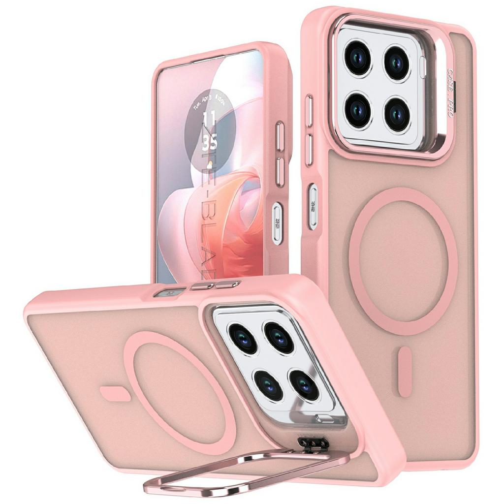 Для ZTE Blade A56 Магнітний чохол Складана підставка Матовий ПК + ТПУ Чохол для телефону