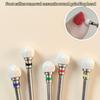 1 PC Professional Ceramic Nail Drill Bit - Heavy Duty Nail Drill Bit with Precision Cutting Edge for Gel Polish, Acrylic, Dead Gloss Beige Removal