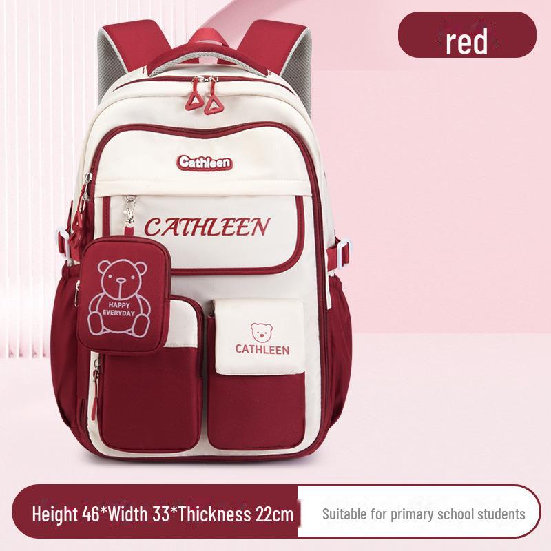 Ins-Style Ultra-Light Schoolbag for Primary To High School Students - Sixth Grade Backpack for Women