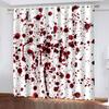 Tomb Forest Shading Window Drapes for Bedroom Living Room Halloween Decor Curtains Insulation Polyester Decor Boys Girls Gifts