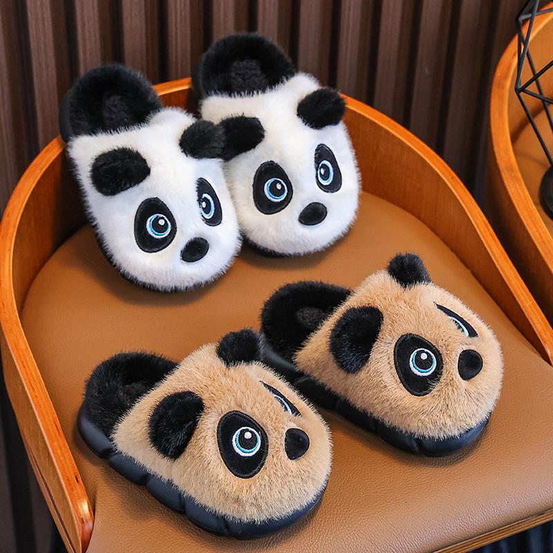 Adorable Panda Winter Warm Slippers Cozy Footwear for Chilly Days