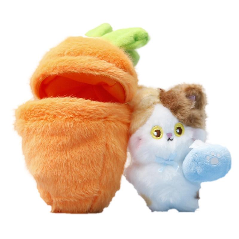 Plush Cat Toy Cute Animal Stuffed Doll Gift For Girls And Kids