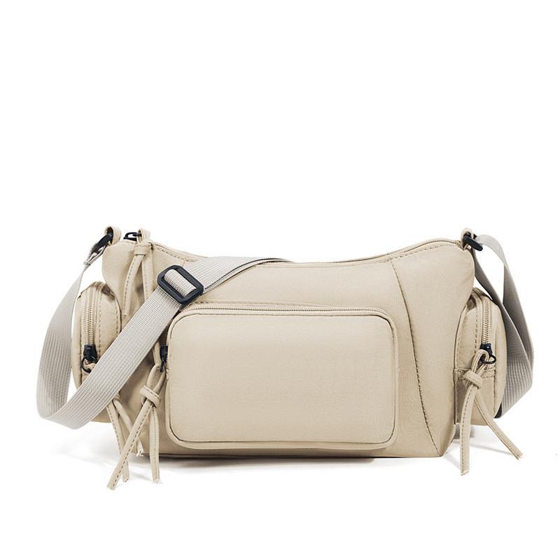 Oxford Fabric Womens Casual Shoulder Bag With Multiple Pockets For Travel And Daily Use