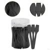 100 Pieces Makeup Spatulas Foundation Mixing Tool Cosmetic Spade Reusable Easy Clean