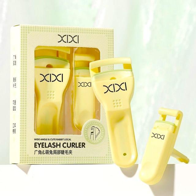 xixi - Wide Angle & Cute Rabbit Eyelash Curler - 2 Colors #A Yellow