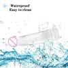Long Transparent Anal Dilator with Suction Cup for Self-Stimulation and Expansion