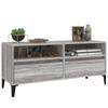 TV Cabinet Gray Sonoma 100x34.5x44.5 cm Particleboard