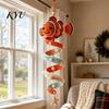 Ornamenti Appesi per Albero di Natale Tema Oceano Kit Uncinetto a Spirale, Arte Decorativa Fai da Te, Kit per Principianti Assemblaggio Facile Artigianato per la Casa