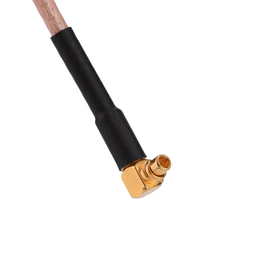 SMA Female to MMCX Samec Pravoúhlý RF Pigtail koaxiální prodlužovací kabel RG316 25cm