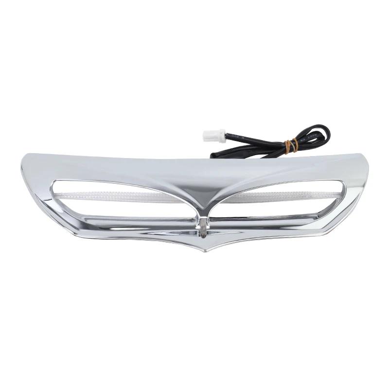 Motorcycle Batwing Fairing Vent Trim Accent LED Light For Harley Touring Electra Street Glide FLHTCU Tri Glide Ultra 2014–2022