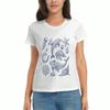 Ocean Cruise Wounisex's Cotton T Shirt, Premium Cotton Print, Durable, Casual Fashion, Featuring A Classic Cruise Ship Design, Perfect For Vacation An