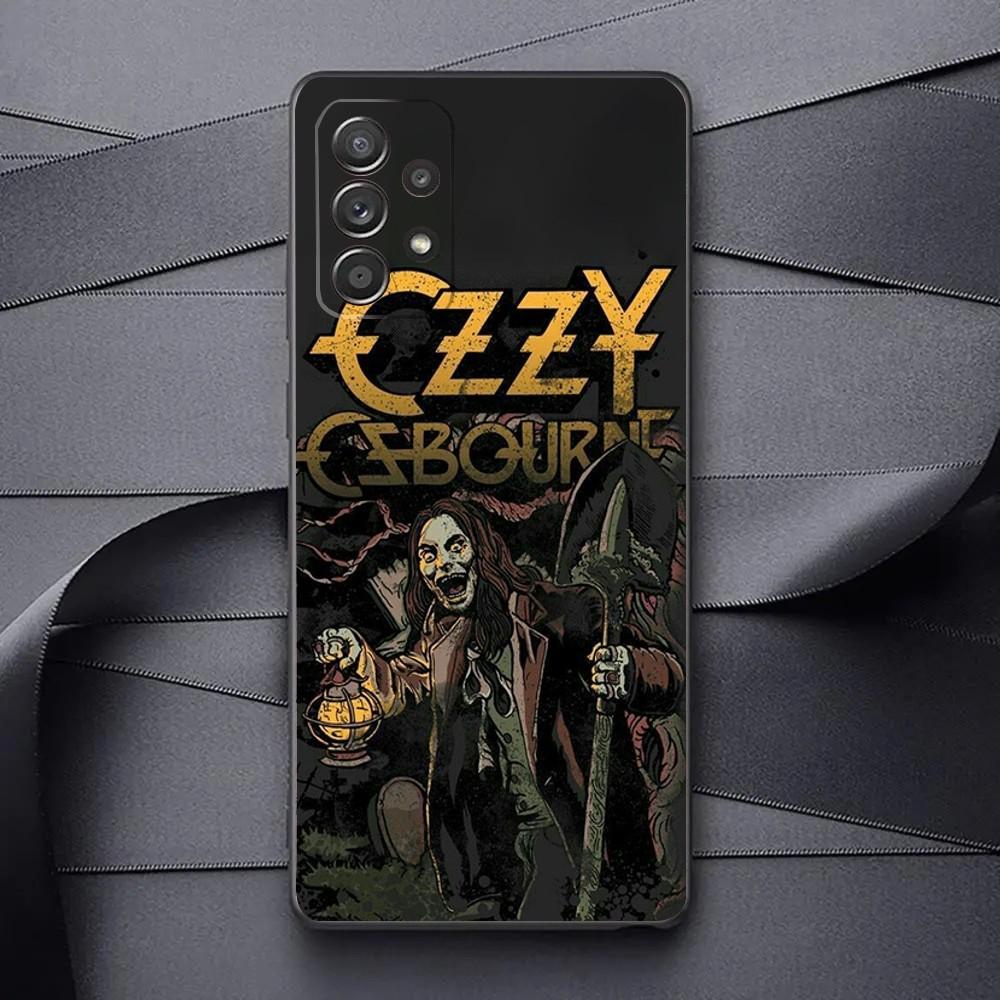 Rock Band O-Ozzy Osbourne Phone Case For Samsung Galaxy A13,A21s,A22,A31,A32,A52,A53,A71,A80,A91 Soft Black Phone Cover