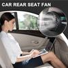 USB Car Fan for Backseat Car Backseat Headrest Cooler Fan with 3 Speeds Quiet Automotive Air Conditioning Cooler for Sedan