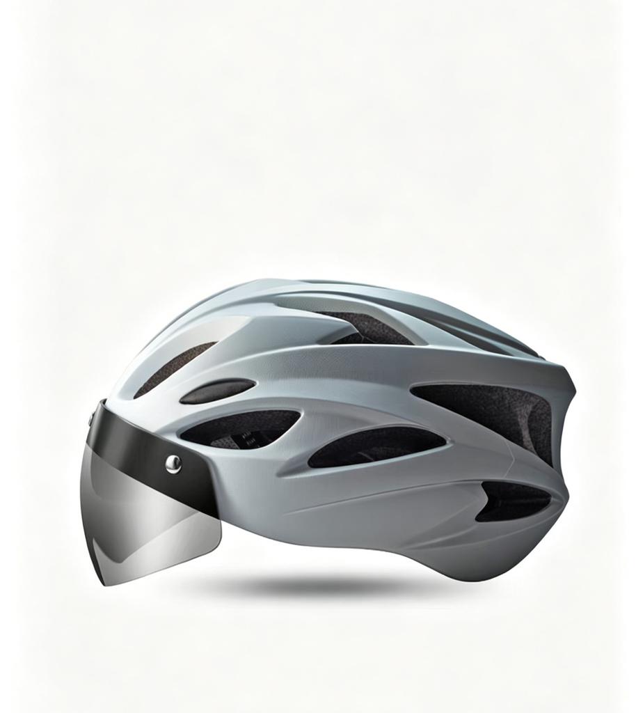 Matte multi-color cycling helmet unisex, road bike mountain bike bicycle helmet integrated molding magnetic attraction