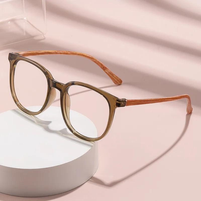 

Модные очки для чтения с HD-линзами и защитой от синего света, в крупной оправе, с цветочным узором, удобные, для пресбиопии, стильные женские очки 4.0 зелёный